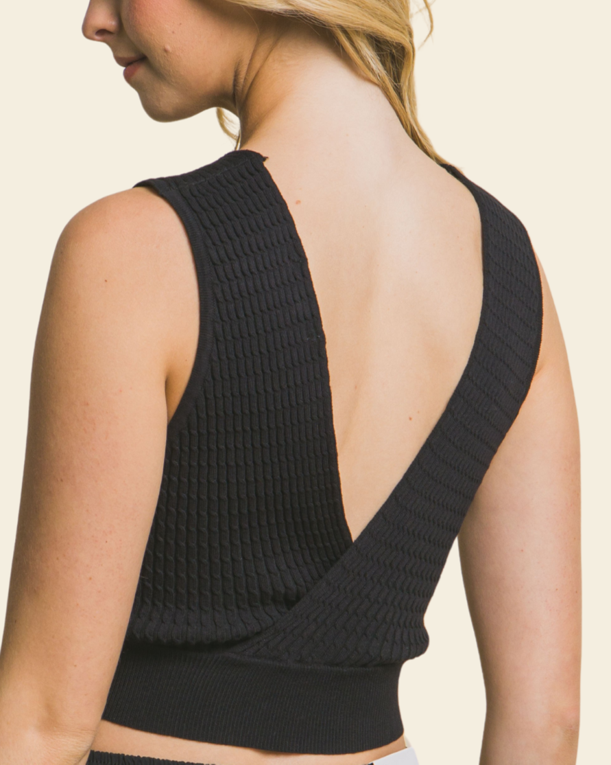 V NECK TANK TOP