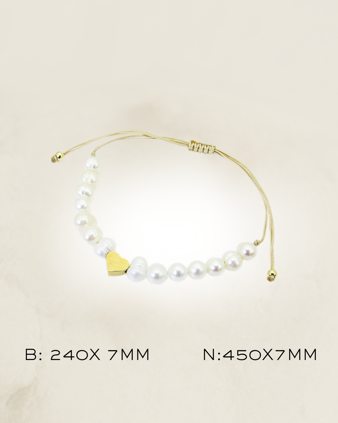 BRACELET STEEL PEARL