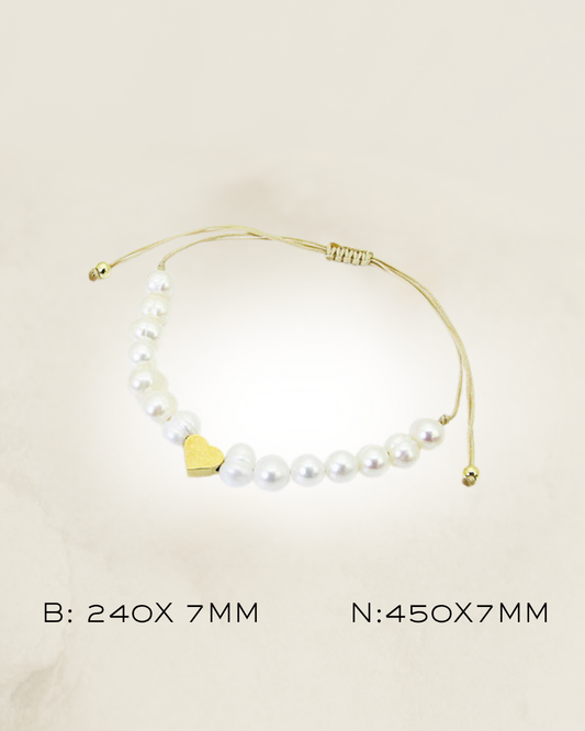 BRACELET STEEL PEARL