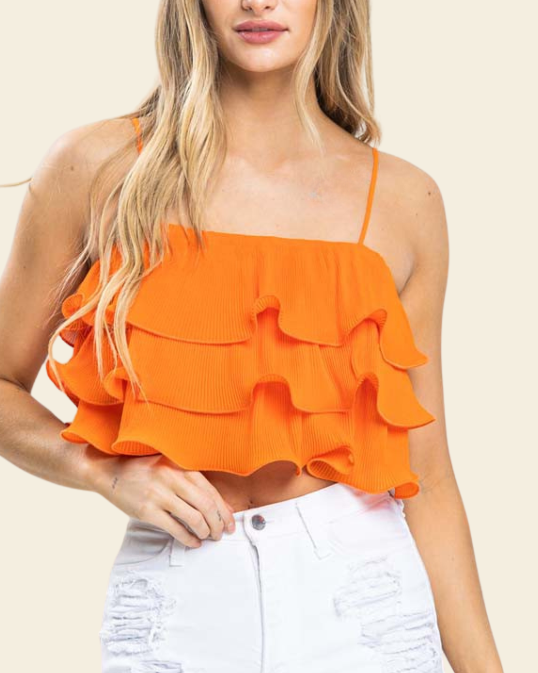 PLEATED TOP