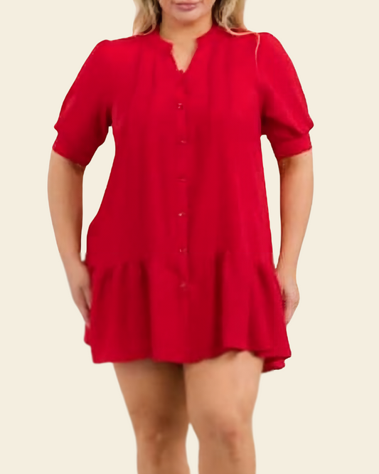 PLUS CASUAL DRESS