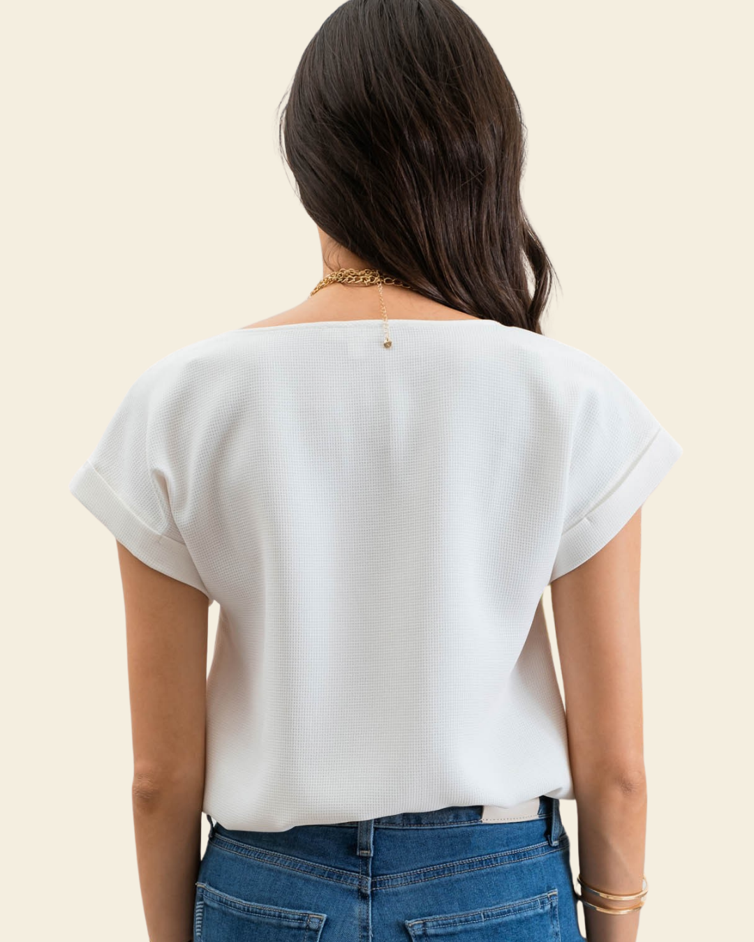 BUTTON FRONT BLOUSE