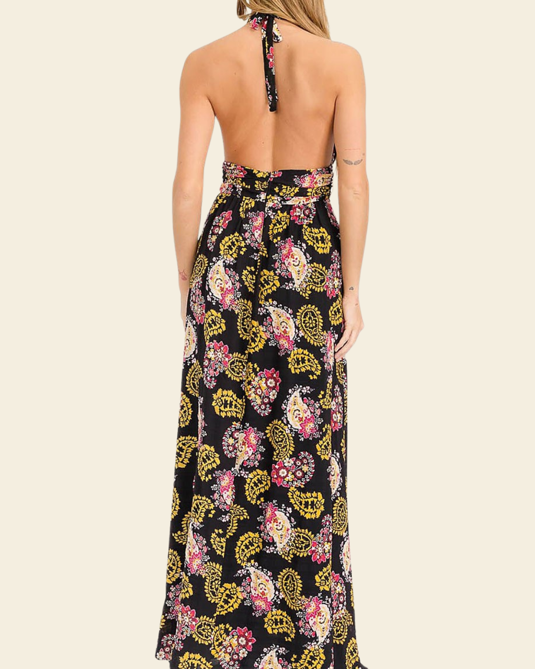 FLORAL MAXI DRESS