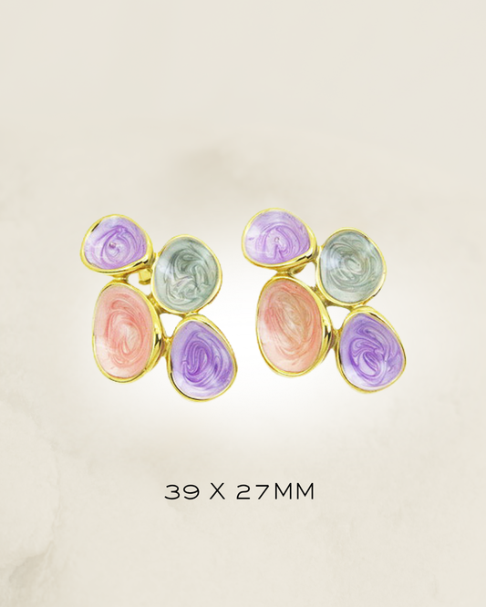 EARRING COLOR STEEL