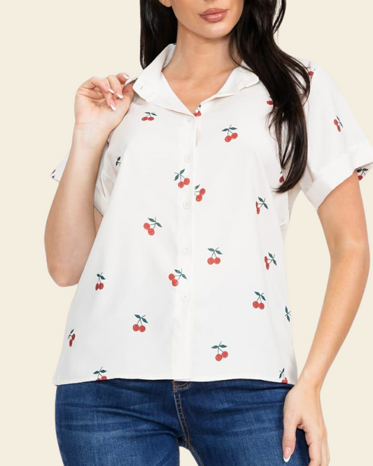 CHERRIES BLOUSE
