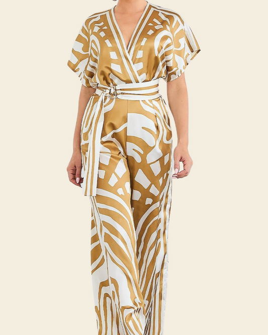 WIDE LEG JUMPSUIT