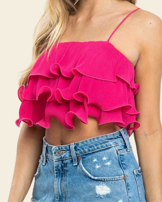 PLEATED TOP