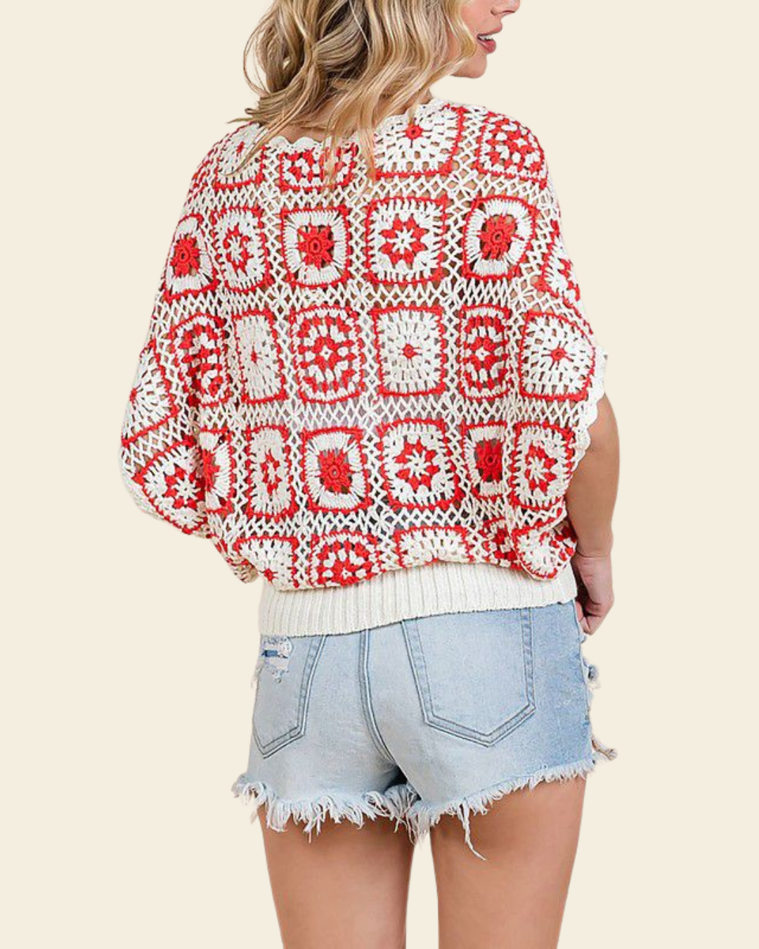 CROCHET SQUARE SWEATER