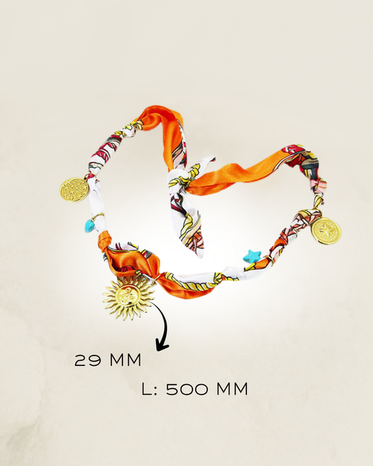 NECKLACE SUN STEEL