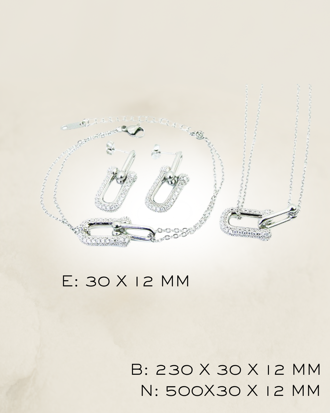 SET S. STEEL 3 PCS