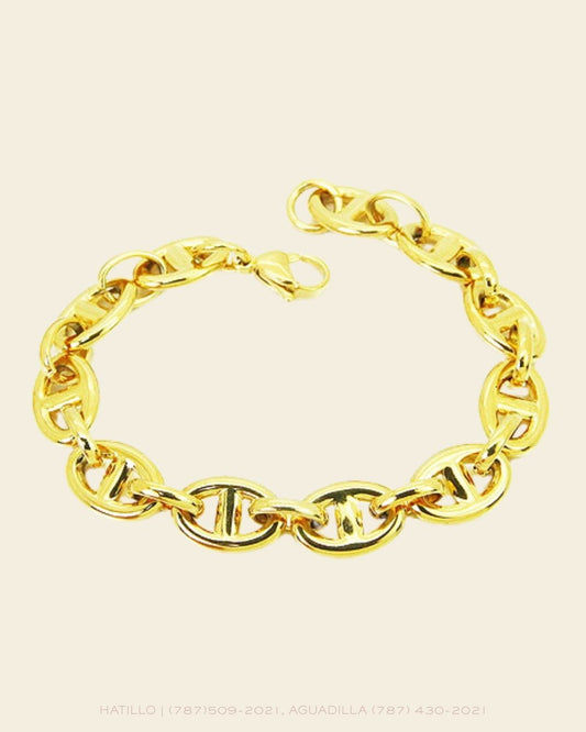 BRACELET LINKS GOLD  ST