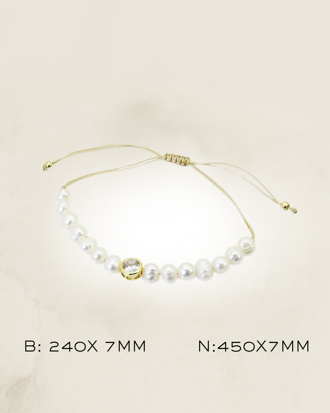 BRACELET STEEL PEARL
